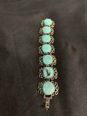 Sarah Coventry Turquoise Bracelet Vintage Statement
